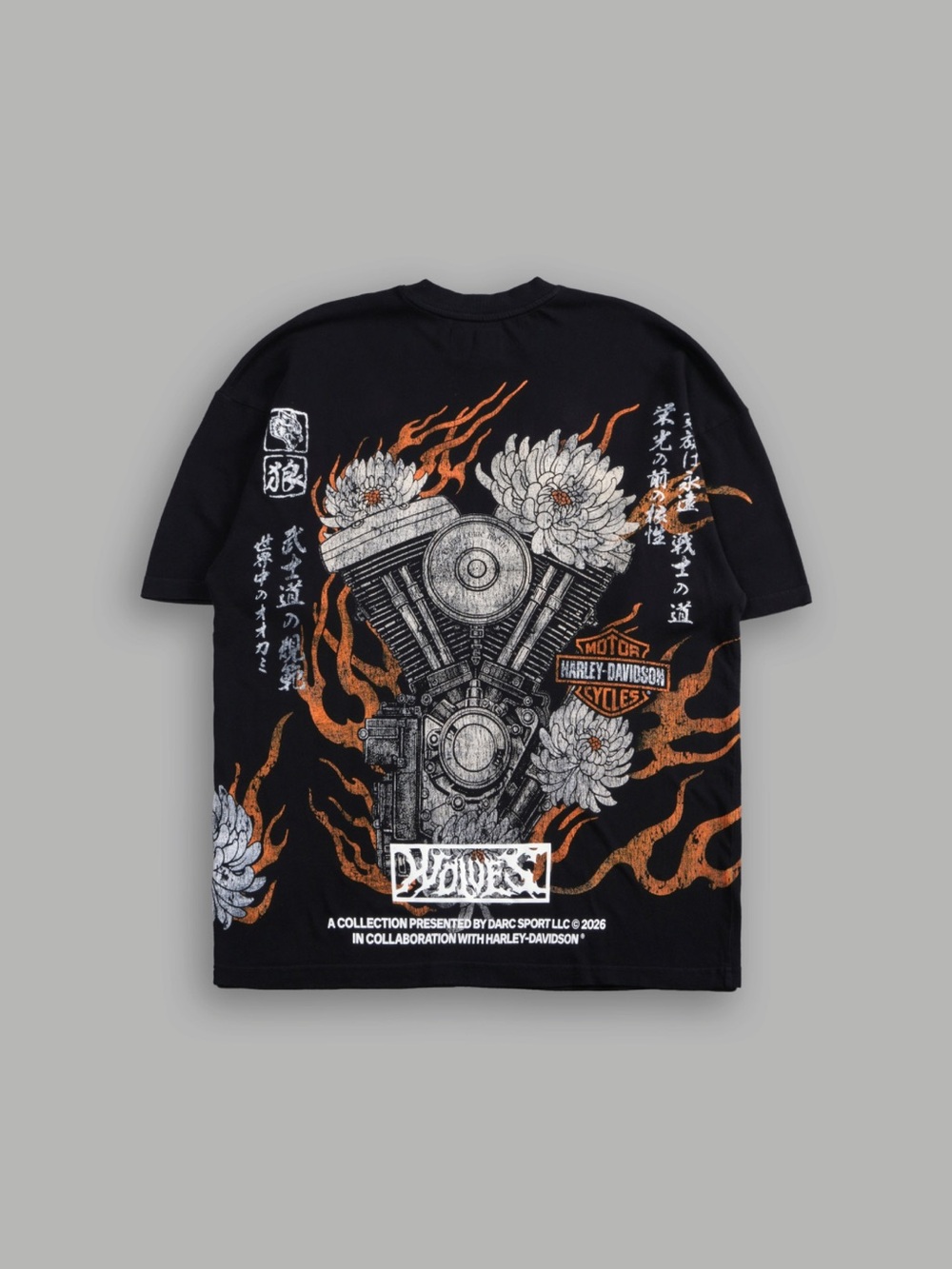 Brand New Sold out Darc Sport x Harley Davidson Shirt Size: L